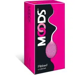 Moods Premium Ribbed Condoms Pack