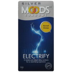 Moods Silver Condoms Electrify 12 Condoms 1