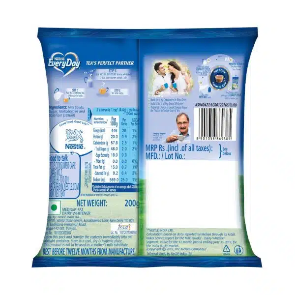 Nestle Everyday Dairy Whitener 200 grams 1