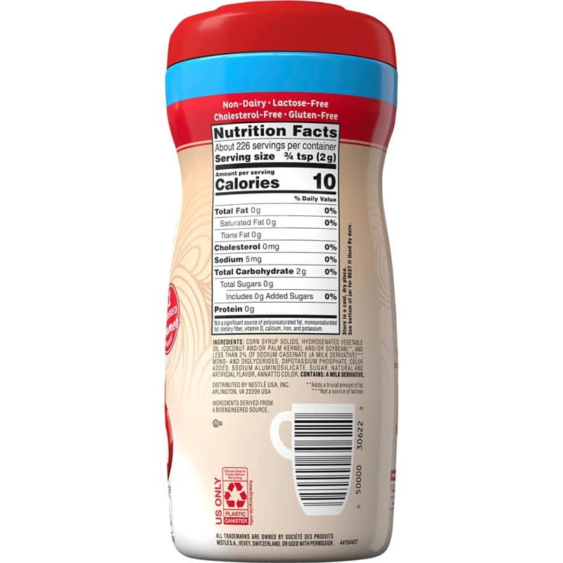 Nestle Fat Free Coffee Mate Bottle 453 grams 3