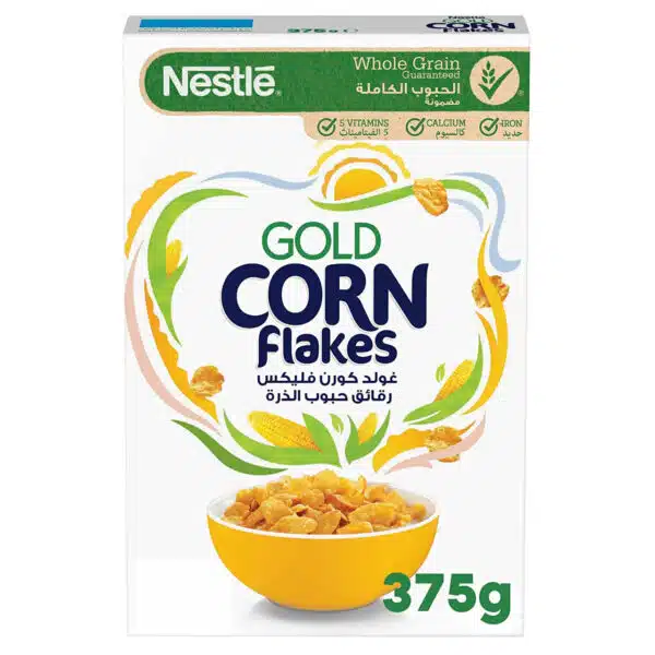 Nestle Gold Corn Flakes Cereal 375 grams 1