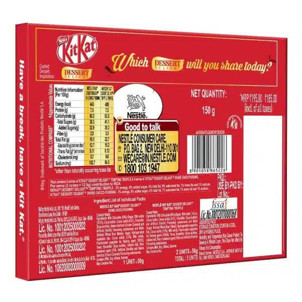 Nestle Kit Kat Pack Of 3 150 grams 2