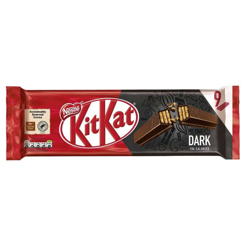Nestle KitKat Dark Chocolate Biscuit Bar 186 gm