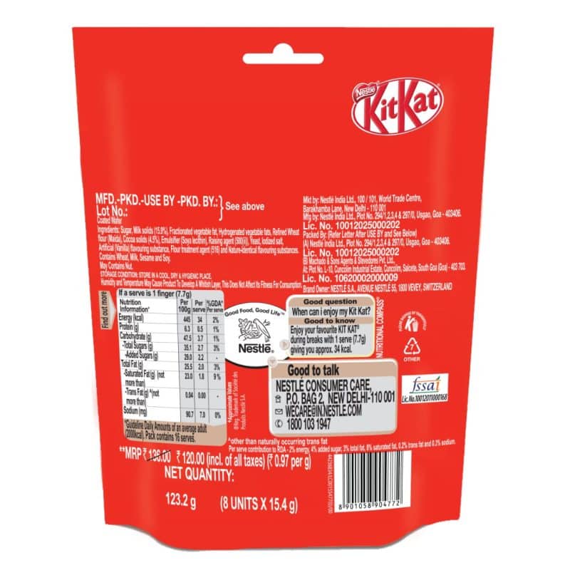 Nestle KitKat Share Bag 119 grams 1