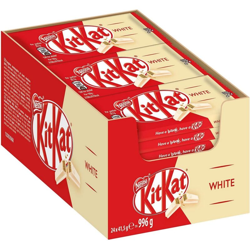 Nestle KitKat White Bars Box 996 grams