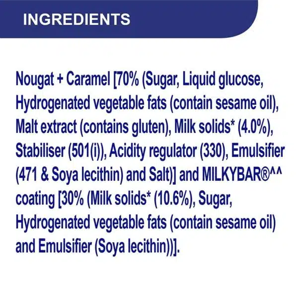 Nestle Milkybar Moosha Caramel Nougat 40 gm 3