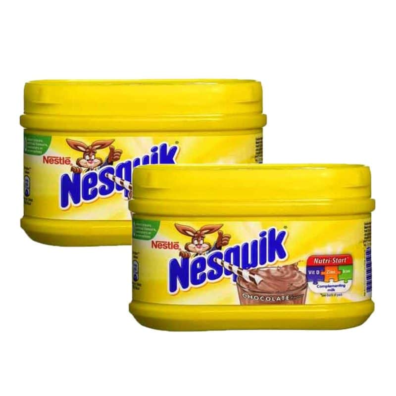 Nestle Nesquick Chocolate Flavoured Drink Pack Of 2 300 Grams 2