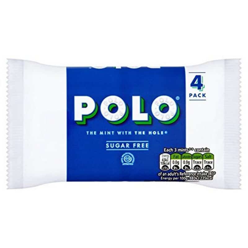Nestle Polo Sugar Free Mint 4 Pack 133.6 grams