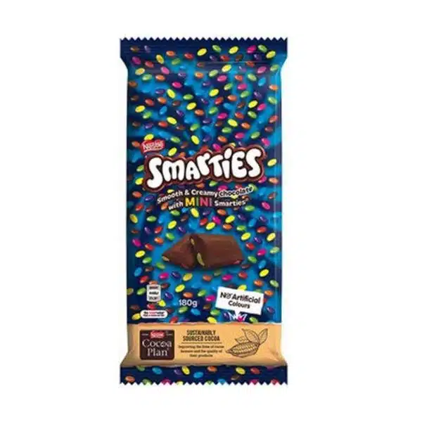 Nestle Smarties Chocolate With Mini Bar 180 g