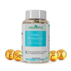 Daily Probiotics For Gut And Immune Health 60 Caps