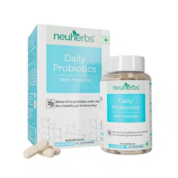 Daily Probiotics For Gut And Immune Health 60 Caps 6