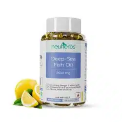 Deep Sea Fish Oil Lemon Flavor 60 Caps 8