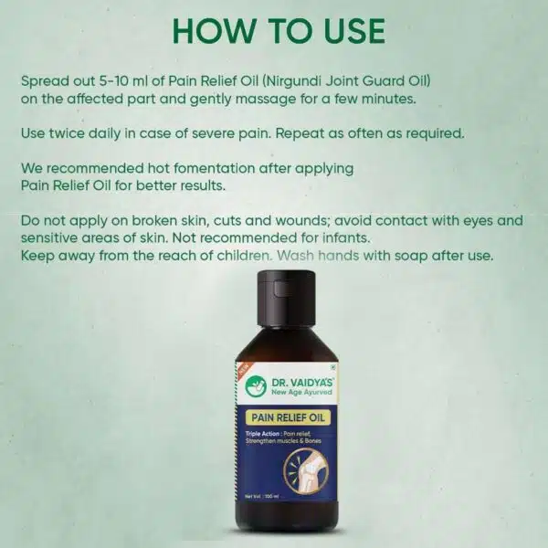 Dr. Vaidyas Pain Relief Oil 2
