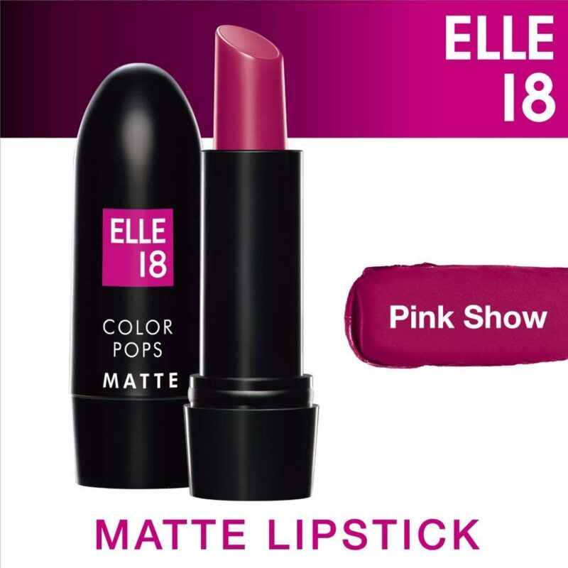 Elle 18 Combo of Color Pop Matte Lip Colour Pink Kiss and Pink Show 4.3 g 5
