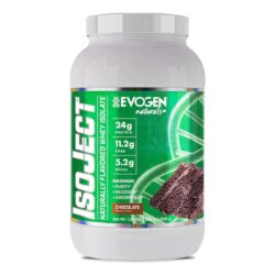 Evogen Isoject Natural Whey Isolate Chocolate 4 LB 1