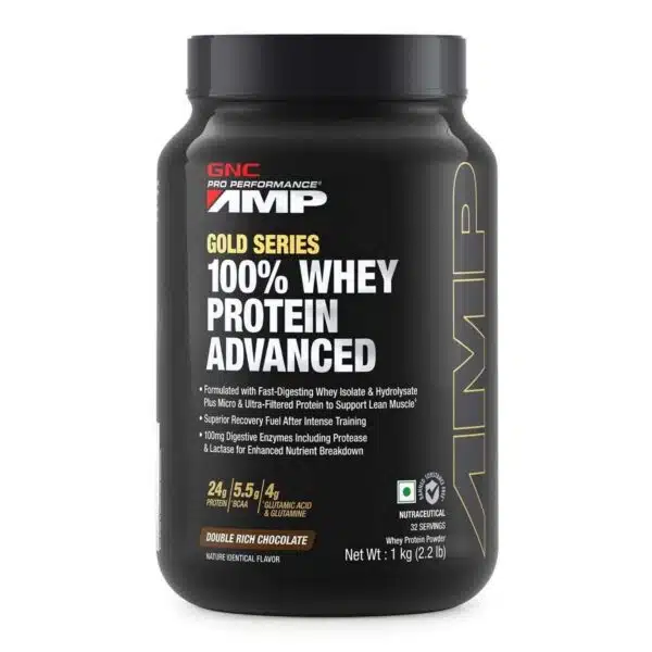 GNC AMP Gold Series 100 Whey Protein 2 LB 2