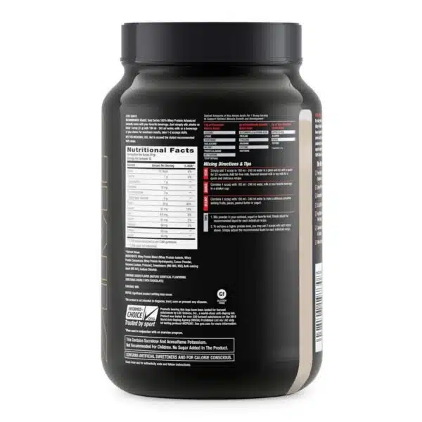 GNC AMP Gold Series 100 Whey Protein 2 LB 3