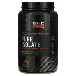 GNC AMP Pure Isolate Powder Chocolate 2 Lb 2