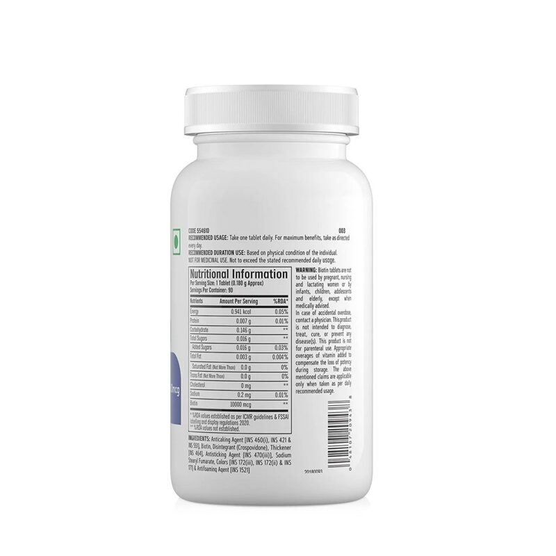 GNC Biotin 10000 mg 90 Tabs