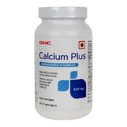 GNC Calcium Plus Magnesium 600 Mg 180 Tabs 9