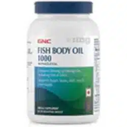 GNC Fish Body Oil Softgel 1000 mg