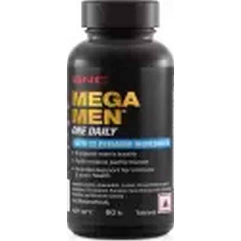 GNC Mega Men One Daily Multivitamin 60 Capsules 8