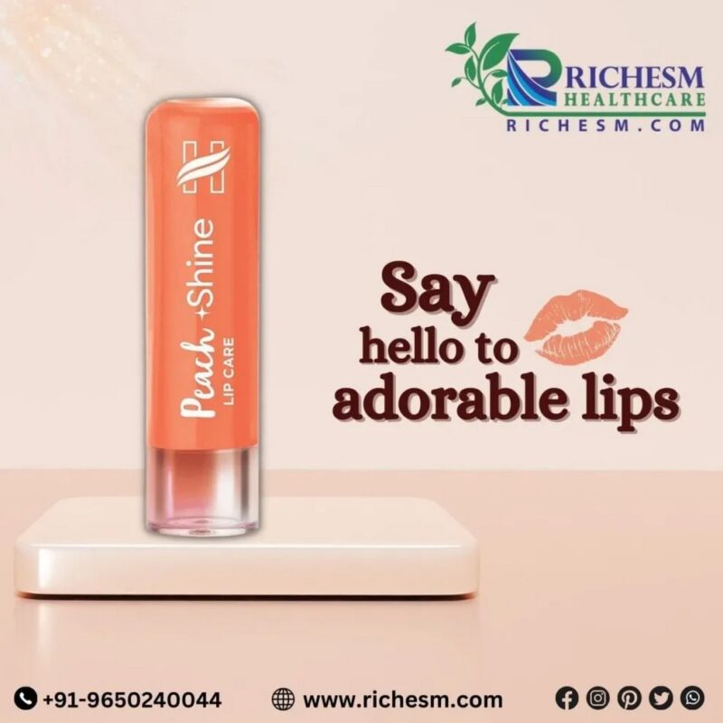 Himalaya Peach Shine Lip Care RichesM