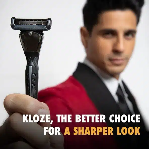 Kloze Advance 5 Shaving Razor For Men Trimmer Blade 3