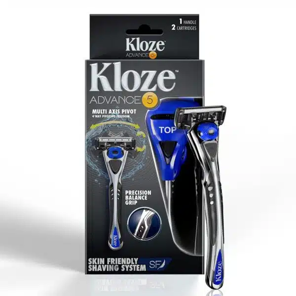 Kloze Advance 5 Shaving Razor For Men Trimmer Blade 7