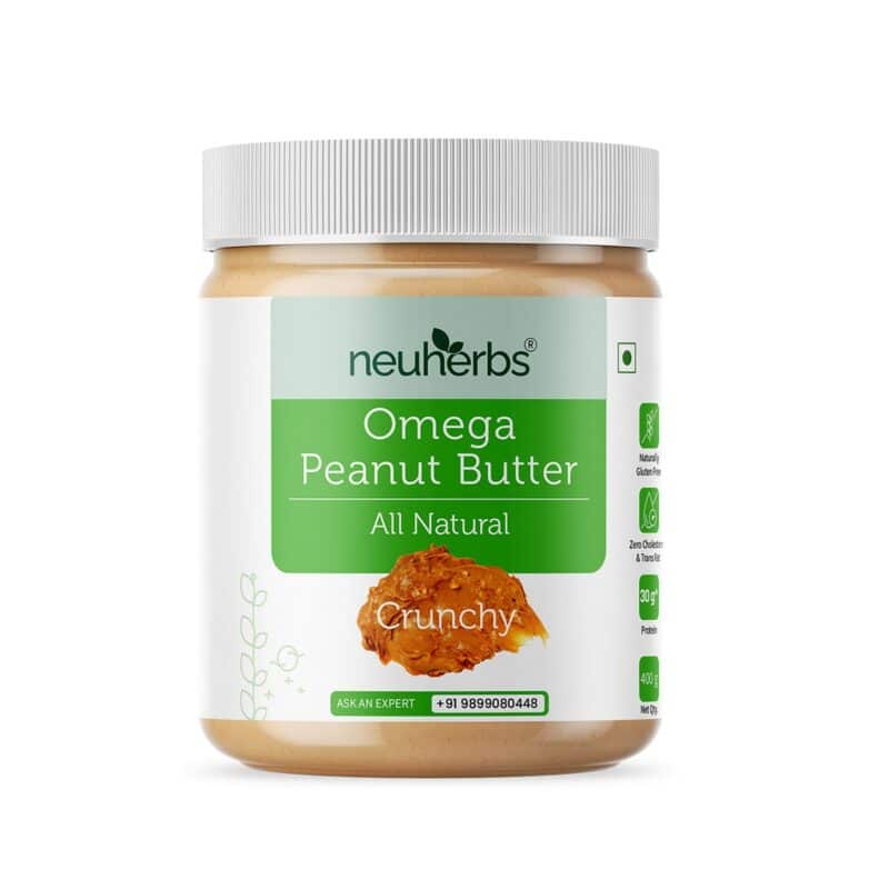 Neuherbs Omega Peanut Butter Crunchy All Natural