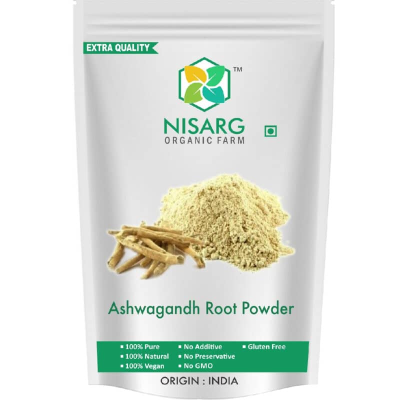 Nisarg Organic Ashwagandha Root Powder 200g