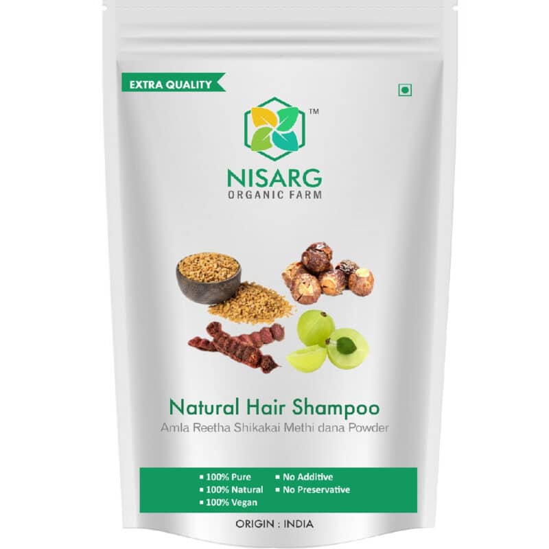 Nisarg Organic Natural Hair Shampoo 500g