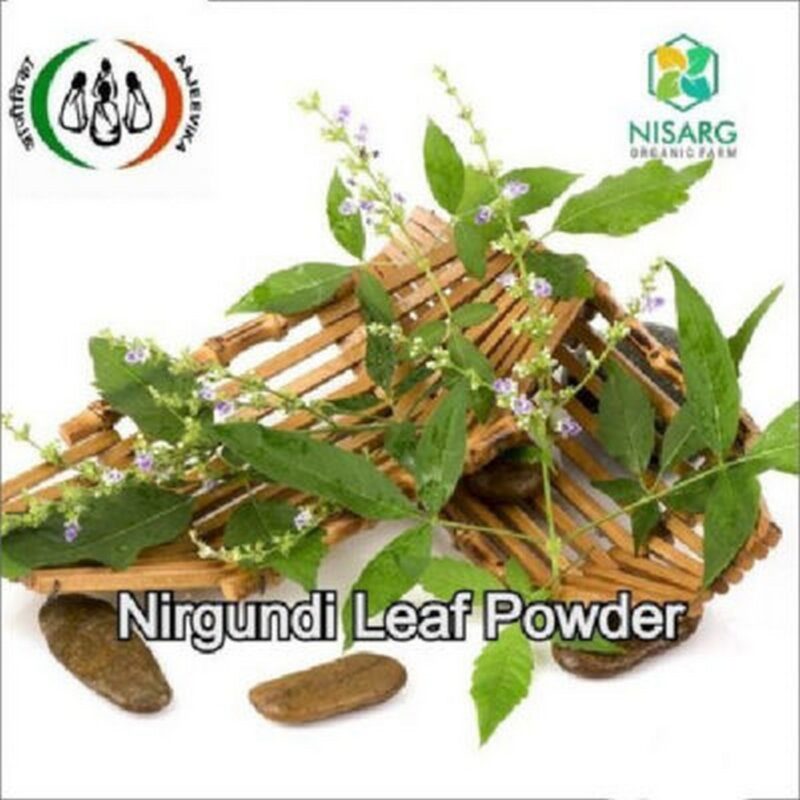Nisarg Organic Nirgundi Leaf Powder 1 kg