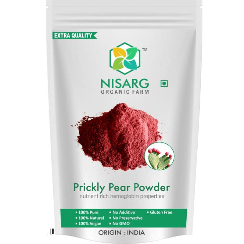 Nisarg Organic Prickly Pear Powder 100g