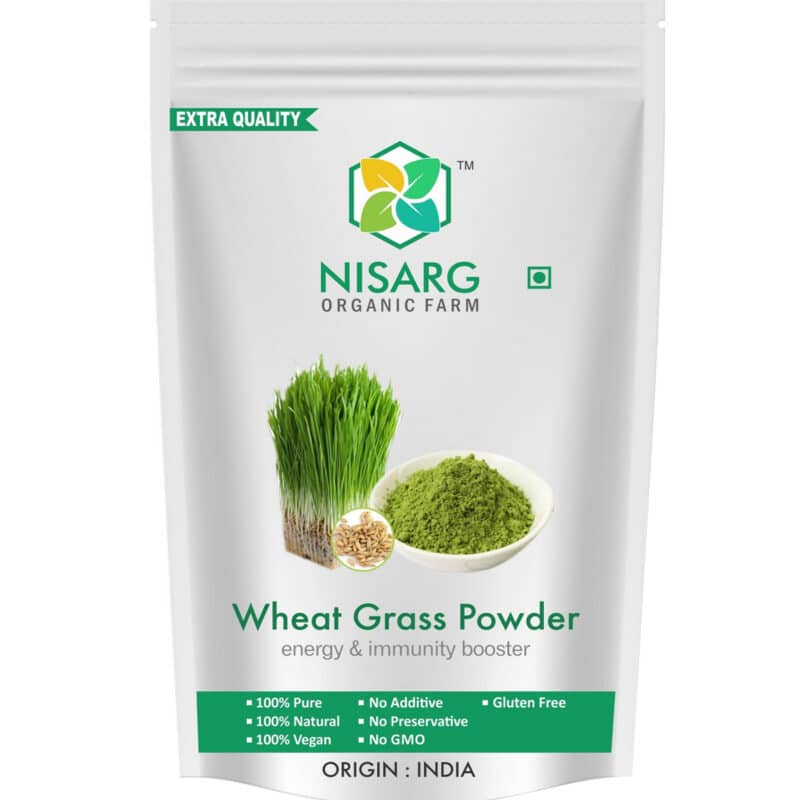 Nisarg Organic Wheatgrass Powder 500g 1