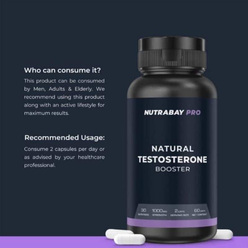 Nutrabay Pro Testosterone Booster Natural 1000mg 5