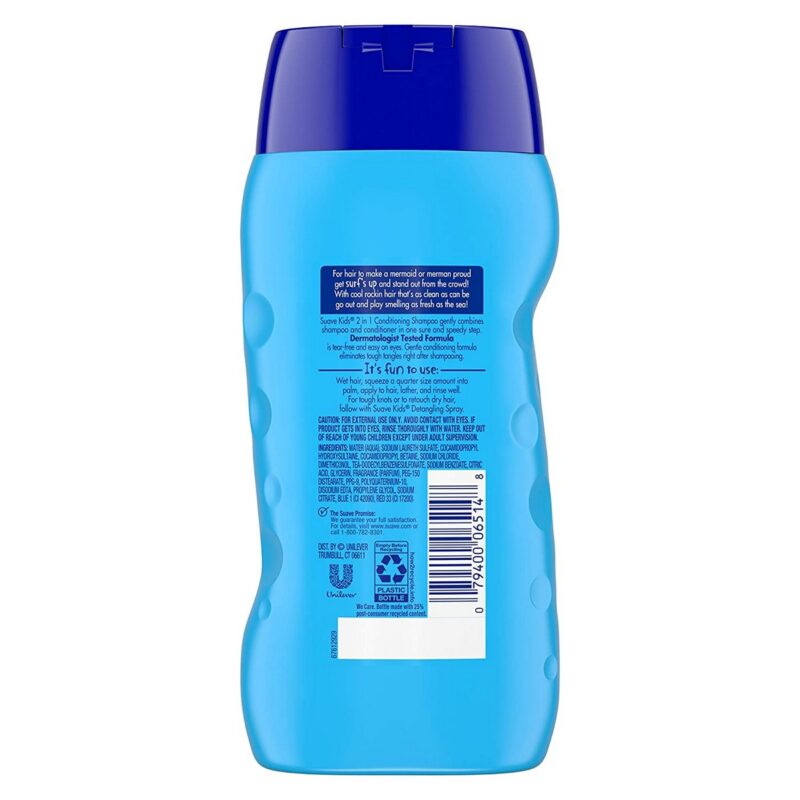 Suave Kids 2 In 1 Shampoo And Conditioner Surfs Up 12 Oz