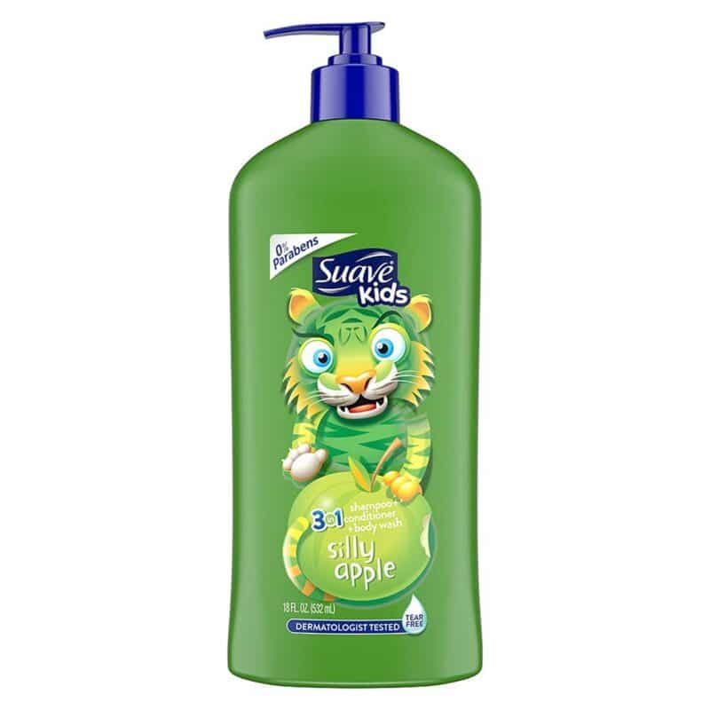 Suave Kids Shampoo Conditioner Body wash Silly Apple