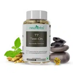 T7 Test On Ayurveda Testosterone Booster Capsules For Men 60 Caps