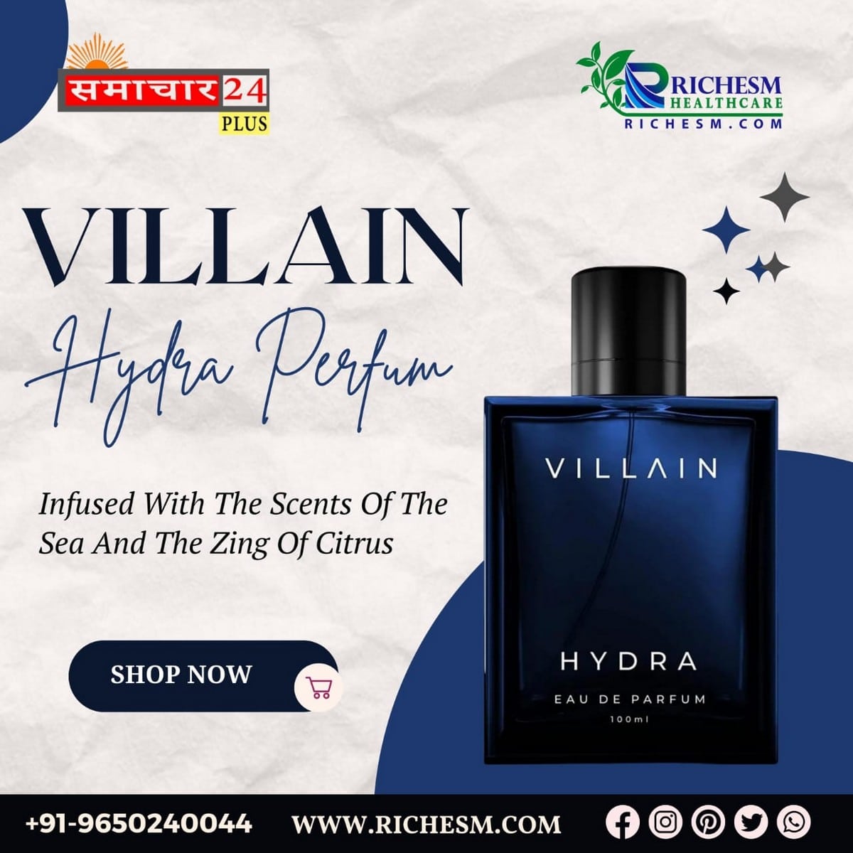 Villain Hydra Perfume Is Available At RichesM
