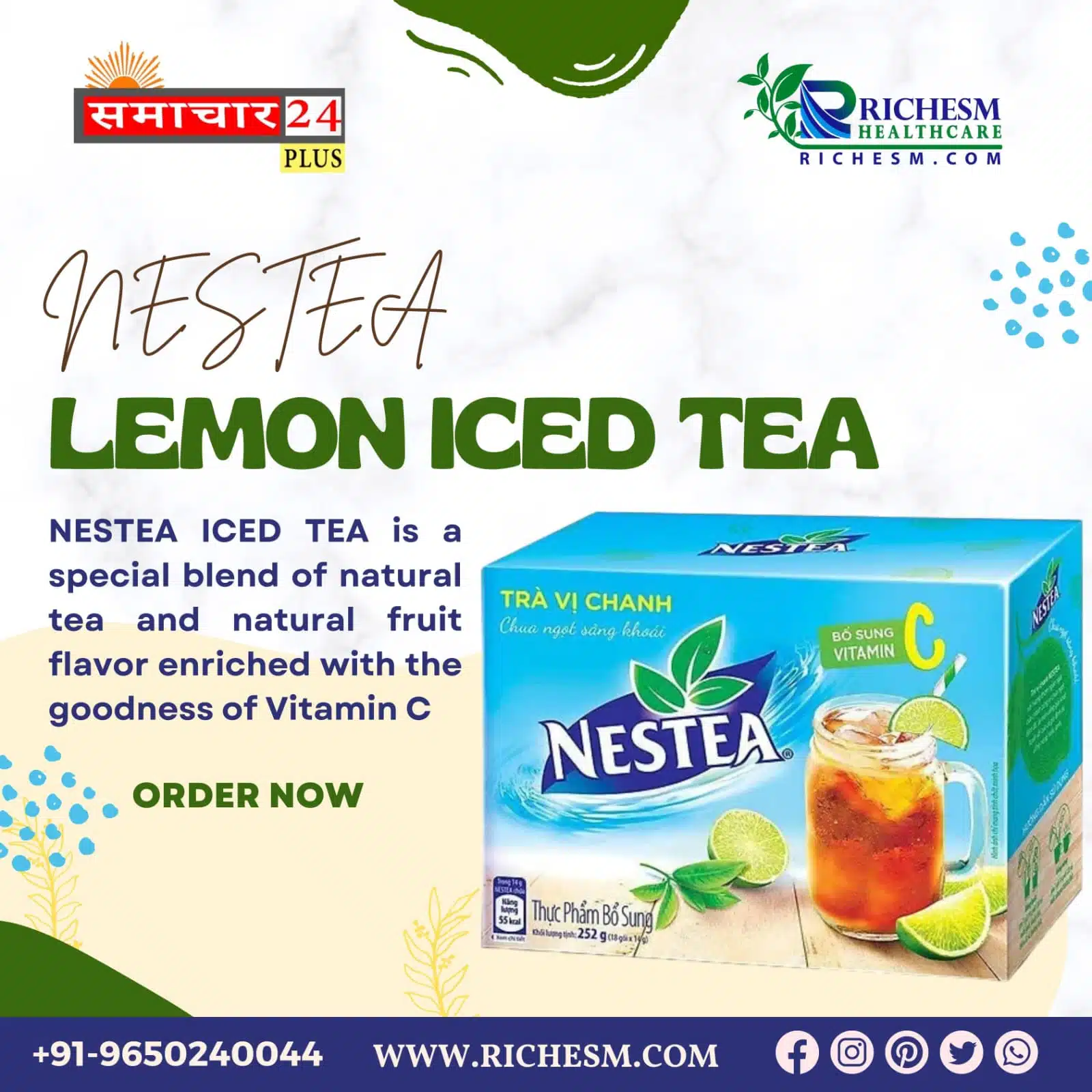 Visit RichesM For Nestea Lemon Iced Tea Online