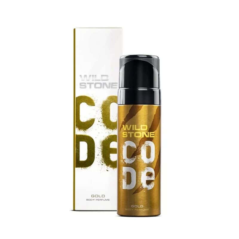 Wild Stone Code Gold Body Perfume for Men 120 ml 5