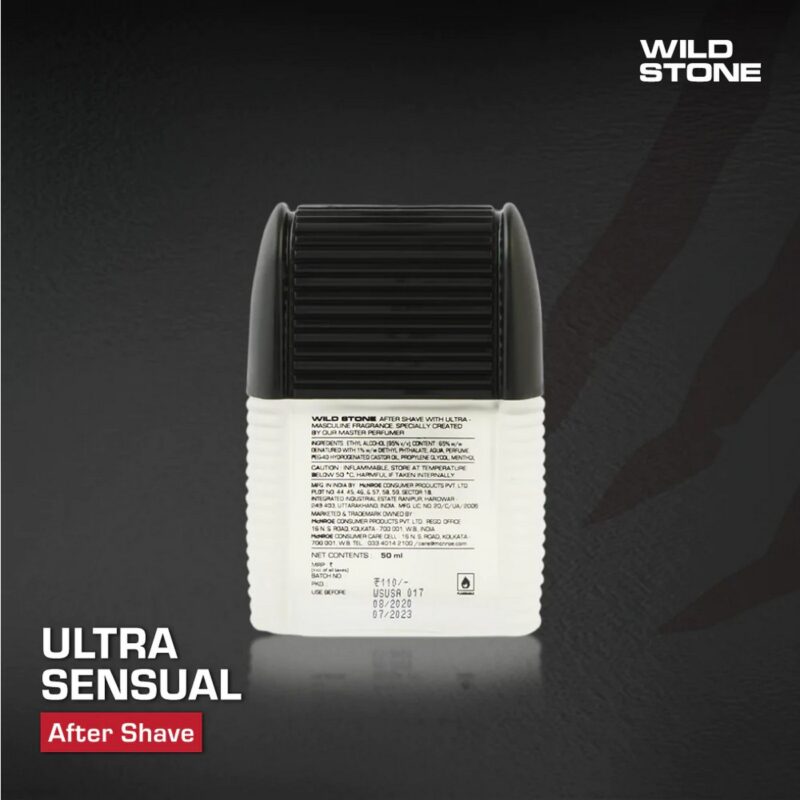 Wild Stone Ultra Sensual After Shave Lotion 100ml 3