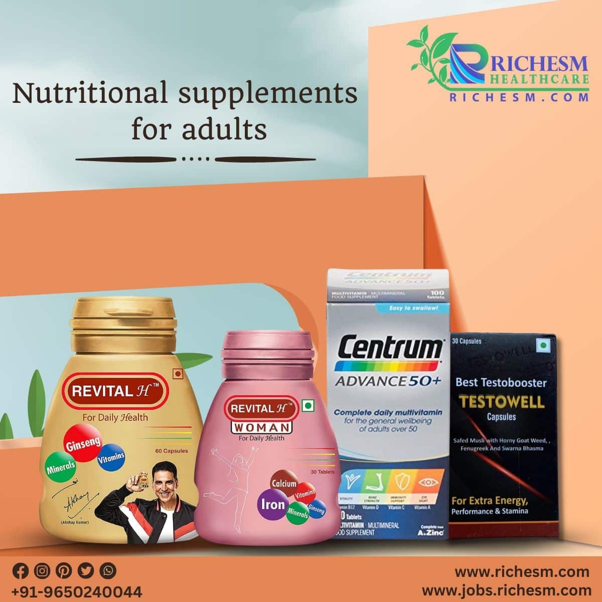 Add Care To Your Cart With Nutritional Supplements