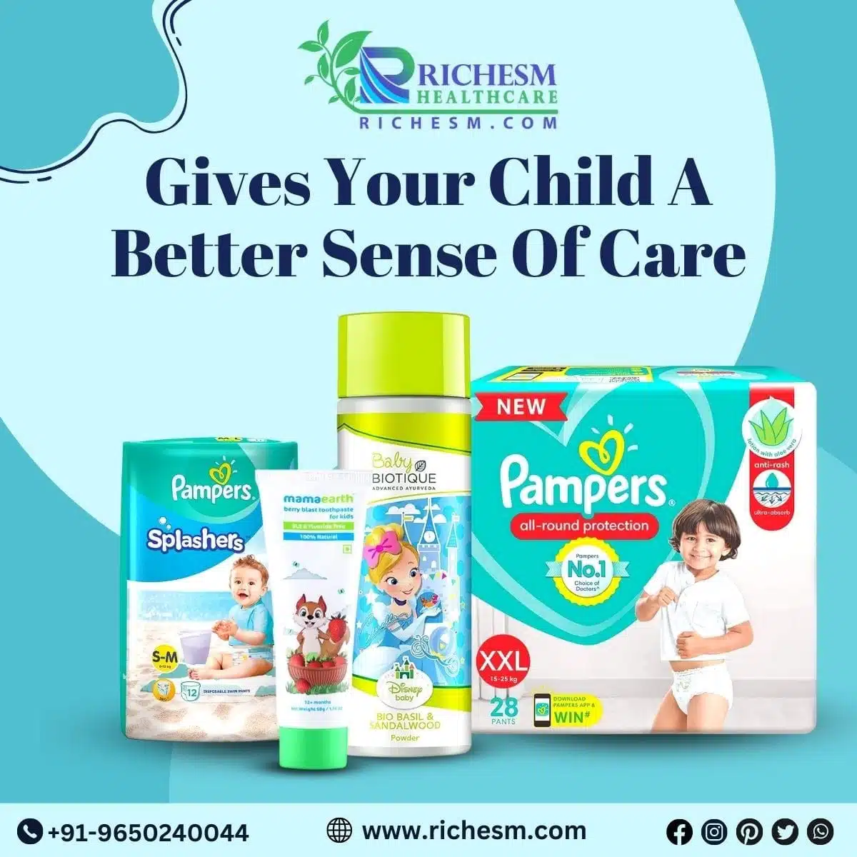 Baby Care Products A Touch Of Care For Your Babies
