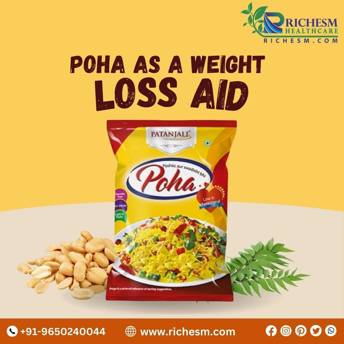 Choose Patanjali Poha As Weight Loss Aid