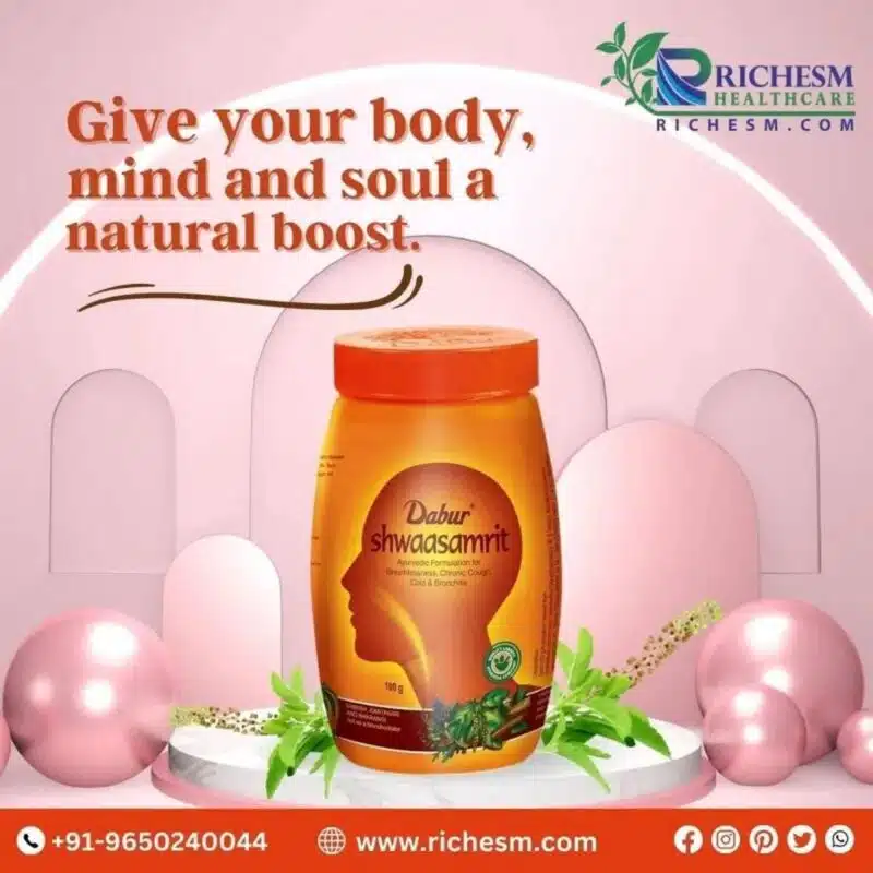 Dabour Shwaasamrit For A Natural Boost Available At RichesM 2 1 1