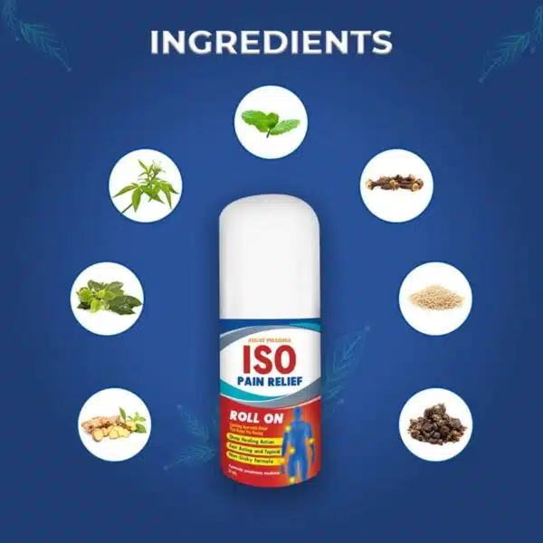 Jagat Pharma ISO Pain Relief Roll On 30 ml 3