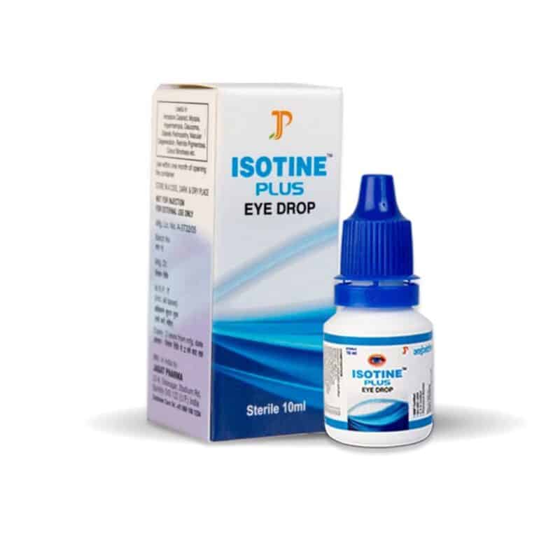 Jagat Pharma Isotine Plus Eye Drop 4