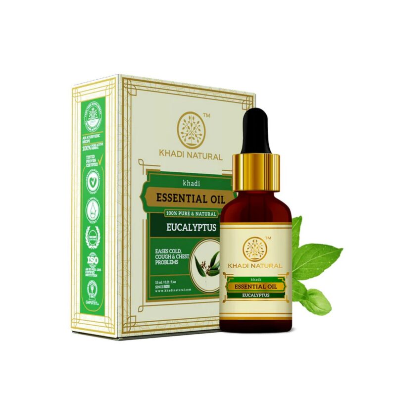 Khadi Natural Eucalyptus Essential Oil 15 ml 2